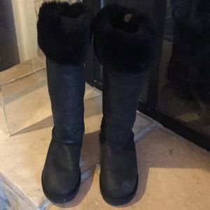 UGG Tall Black Boots NWOT